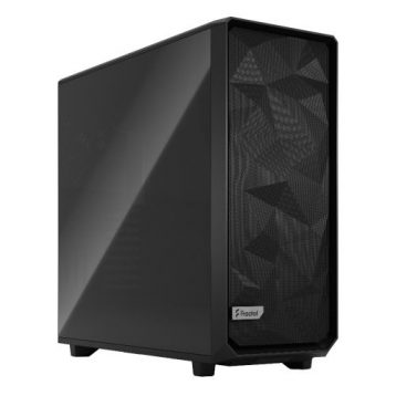 Fractal Design Meshify 2 XL (Black TG Dark) Gaming Case w/ Dark Tint Glass Window, E-ATX/SSI-EEB, Angular Mesh Front, 3 Fans, Fan Hub, Detach. Front Filter, USB-C