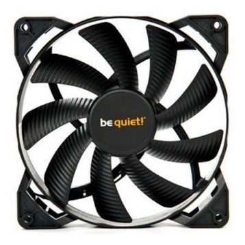 Be Quiet! BL044 Pure Wings 2 8cm Case Fan, Rifle Bearing, Black, Ultra Quiet