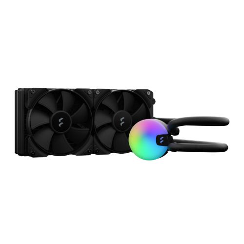 Fractal Design Lumen S24 240mm Liquid CPU Cooler, ARGB Pump, 2x 12cm PWM Fans