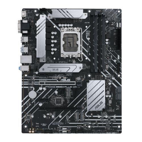 Asus PRIME B660-PLUS D4, Intel B660, 1700, ATX, 4 DDR4, VGA, HDMI, DP, 2.5GB LAN, PCIe4, RGB, 3x M.2
